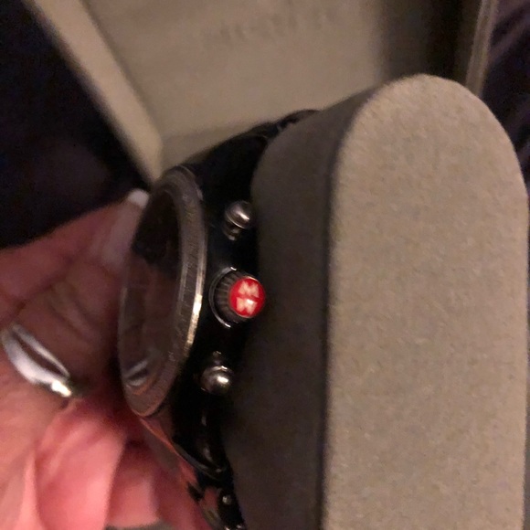 Black Michele watch main image 9